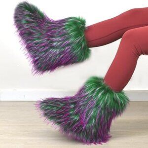 Faux Fur Boots